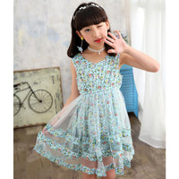 Summer Baby Girl Dance Floral Dress