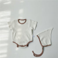 Short-Sleeved One-Piece Romper Baby Fart Romper
