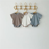 Short-Sleeved One-Piece Romper Baby Fart Romper