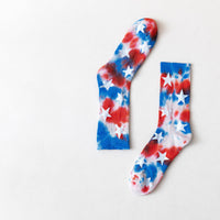 Autumn and Winter Socks Couple Tie-dye Terry Socks