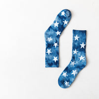 Autumn and Winter Socks Couple Tie-dye Terry Socks
