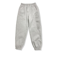 Spring Stamped Letters Wild Trendy Footwear Pants For Men And Women Loose Plus Velvet Sports Casual Pants