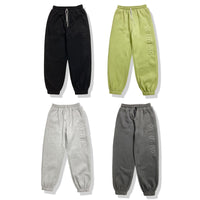 Spring Stamped Letters Wild Trendy Footwear Pants For Men And Women Loose Plus Velvet Sports Casual Pants