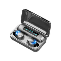 Tws Wireless 5.0 Digital Display F9-5C Bluetooth Headset Binaural Sports 9D Stereo In-Ear