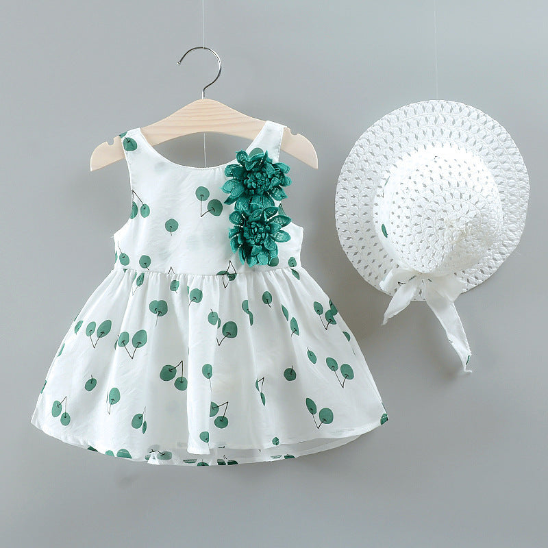 Girls Baby Cherry Dress