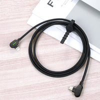 Compatible with Apple, Maiduoduo Pd Fast Charging Double Elbow Suitable For Iphone 8 X Xr Mobile Game Charging Cable