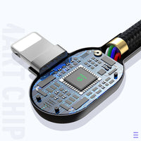 Compatible with Apple, Maiduoduo Pd Fast Charging Double Elbow Suitable For Iphone 8 X Xr Mobile Game Charging Cable