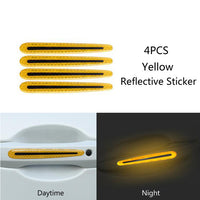Carbon fiber handle anti-scratch nail cover car sticker car door handle wrist anti-scratch sticker paint protection film reflective