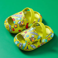 Children'S Hole Sandals, Summer Children, Anti-Collision Animal Pattern, Soft Sole, Universal Bathing Baby Sandals And Slippers