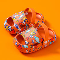 Children'S Hole Sandals, Summer Children, Anti-Collision Animal Pattern, Soft Sole, Universal Bathing Baby Sandals And Slippers