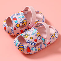 Children'S Hole Sandals, Summer Children, Anti-Collision Animal Pattern, Soft Sole, Universal Bathing Baby Sandals And Slippers