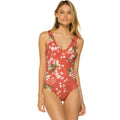 New Printed One-Piece Swimsuit Bikini Ladies Swimwear