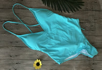 Women's Swimsuit Backless bodysuit ladies one piece swimwea
