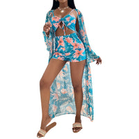 Swimsuit European And American Three-piece Suit