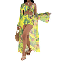 Swimsuit European And American Three-piece Suit