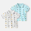 Cartoon Boy Short-Sleeved Summer T-Shirt Half-Sleeved Children'S Top Summer