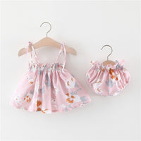 Baby New Summer Korean Princess Dress Baby Skirt Girl Dress Suit