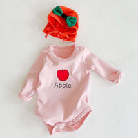 Baby Girl's Floral Cotton Sleeveless Triangle Romper