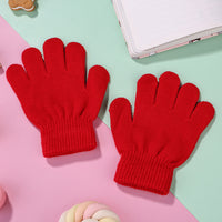 Cold And Warm Acrylic Children's Cycling Gloves