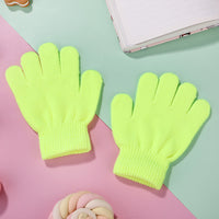 Cold And Warm Acrylic Children's Cycling Gloves