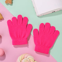 Cold And Warm Acrylic Children's Cycling Gloves
