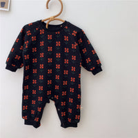 New Baby One-Piece Long-Sleeved Ass Clothes