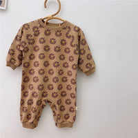 New Baby One-Piece Long-Sleeved Ass Clothes