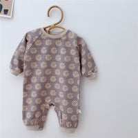 New Baby One-Piece Long-Sleeved Ass Clothes