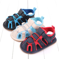 Men'S And Women'S Baby Sandals Pu Soft Sole Toddler Shoes