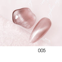 Ice-through Jade Nude Powder Dirty Purple Nail Polish