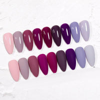 The New Cat'S Eye Ice Tea Naked Powder Dirty Purple Nail Polish Glue Nail Shop Special