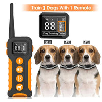 Remote Control Dog Trainer Voice Control Bark Stopper