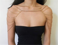 Shoulder Chain Metal Multi-layer Body Chain Europe And America