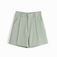 Wide Leg High Waist Shorts, Short Pants, Women'S Summer Loose Straight Five-Point Pants, Summer Suit Pants, Women'S Thin Section