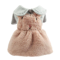 Spring, Autumn And Winter Plush Rabbit Dress