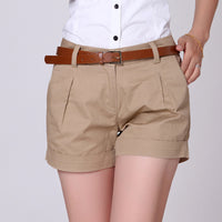 Women'S Casual Pants Women'S Mid-Waist All-Match Cotton Outer Wear Five-Point Pants Solid Color Leggings