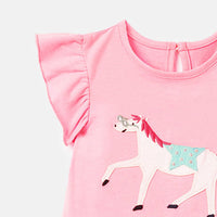 Girls' Suit Knitted Cotton Children's Suit