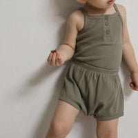 Baby Summer Sleeveless Camisole Briefs
