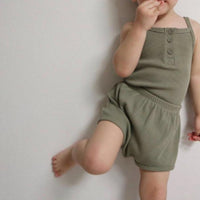 Baby Summer Sleeveless Camisole Briefs