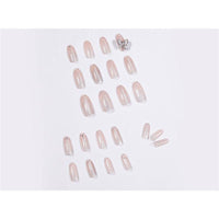 Spar Cat Eye Long Round Head Zircon Butterfly Nail Art Finished