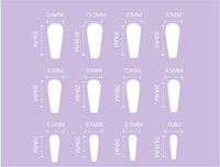 Red And Black Gradient Long Ballet Wear Nails Finished Fake Nails Nail Patch