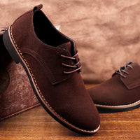 Men'S Sneakers, Leather Shoes, Pu Suede Men'S Shoes, Large Size