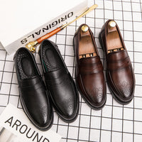 Men'S Shoes Men'S Casual Shoes Leather Shoes Large Size