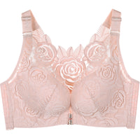 Spring And Summer New Rose Thin Bra