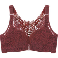 Spring And Summer New Rose Thin Bra
