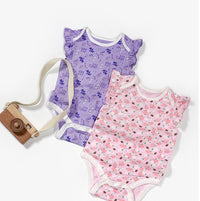 New Summer Cotton Breathable Baby Triangulation Suit