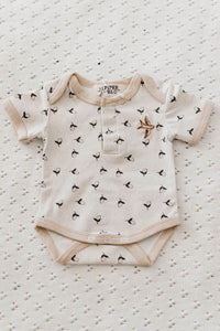 Piper Series Soft Camisole Short Sleeve Romper Bag Fart