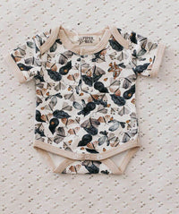 Piper Series Soft Camisole Short Sleeve Romper Bag Fart