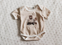 Piper Series Soft Camisole Short Sleeve Romper Bag Fart