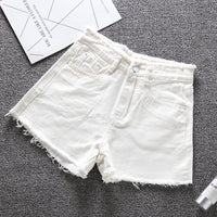 Denim Shorts Women's Summer  Korean Version Of Loose Wide-Legged Wild Thin High-Waisted Hot Pants
